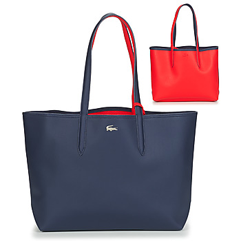 Tassen Dames Tote tassen / Boodschappentassen Lacoste ANNA Marine / Rood