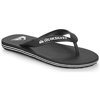 Schoenen Jongens Teenslippers Quiksilver MOLOKAI YOUTH Zwart