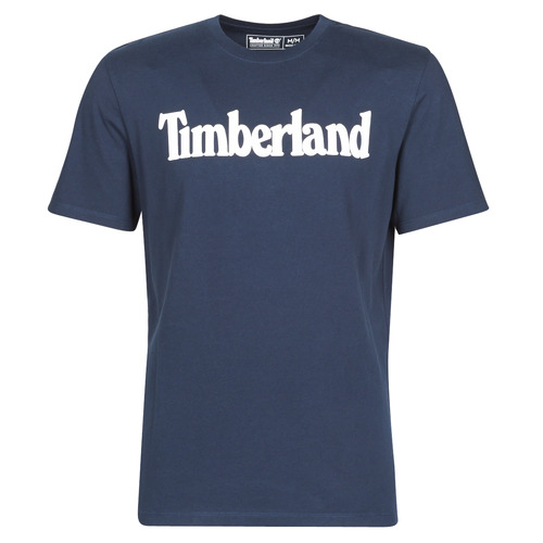 Timberland SS KENNEBEC RIVER BRAND LINEAR TEE Marine