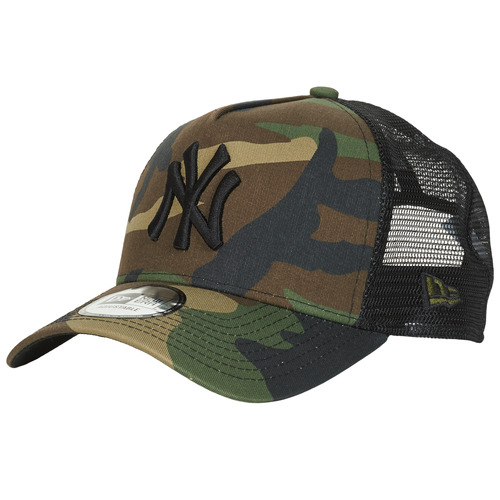 Accessoires Pet New-Era CLEAN TRUCKER NEW YORK YANKEES Camouflage / Kaki