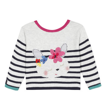 Textiel Meisjes Vesten / Cardigans Catimini ALEXIA Wit