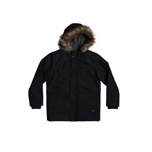 Textiel Jongens Parka jassen Quiksilver STORM DROP Zwart