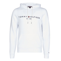 Textiel Heren Sweaters / Sweatshirts Tommy Hilfiger TOMMY LOGO HOODY Wit