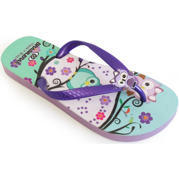 Schoenen Kinderen Teenslippers Brasileras Printed Bubo Violet