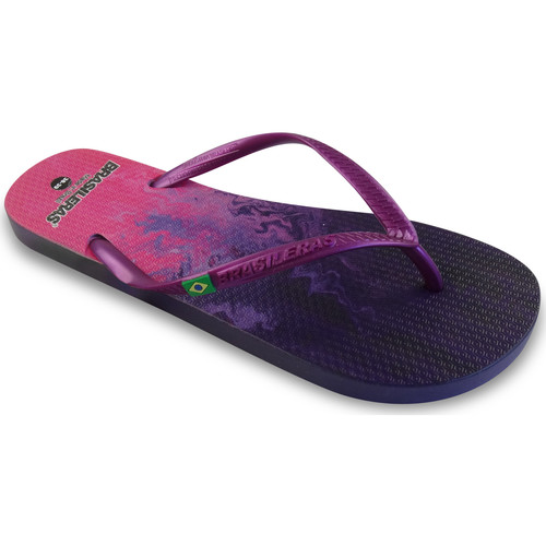 Schoenen Dames Teenslippers Brasileras Cosmic Violet