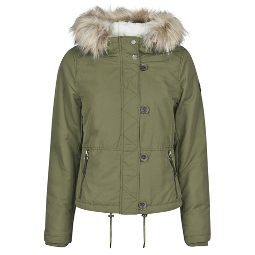 Textiel Dames Parka jassen Only ONLPEYTON Kaki