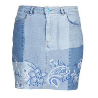 Textiel Dames Rokken Desigual BE BLUE Blauw