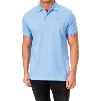 Textiel Heren Polo's korte mouwen Hackett HM561231-502 Blauw