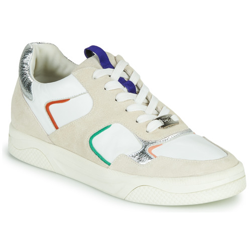 Schoenen Dames Lage sneakers Mam'Zelle ARTIX Wit / Multicolour