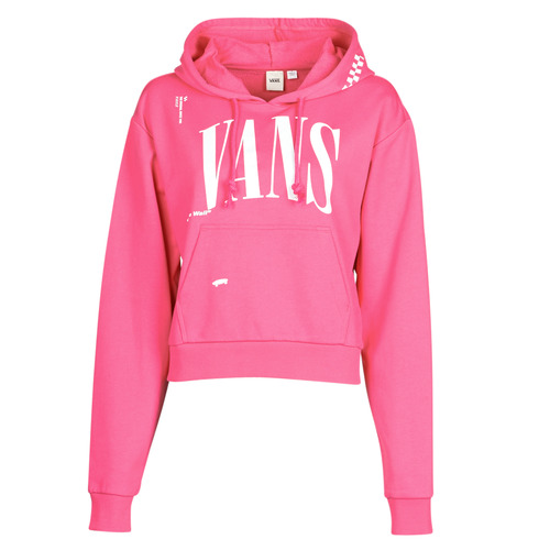 Textiel Dames Sweaters / Sweatshirts Vans WM KAYE CROP HOODIE Roze