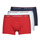 Ondergoed Heren Boxershorts Tommy Hilfiger TRUNK X3 Wit / Rood / Marine