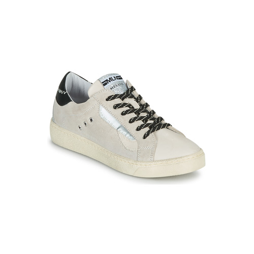 Schoenen Dames Lage sneakers Meline CAR139 Beige / Zwart