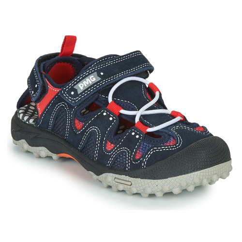 Schoenen Jongens Outdoorsandalen Primigi ALEX Marine / Zwart / Rood