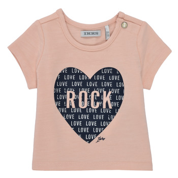 Textiel Meisjes T-shirts korte mouwen Ikks XS10120-31 Roze