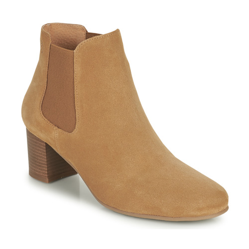 Schoenen Dames Enkellaarzen Betty London OKARI Camel