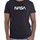 Textiel Heren T-shirts & Polo’s Nasa BIG WORM O NECK Zwart