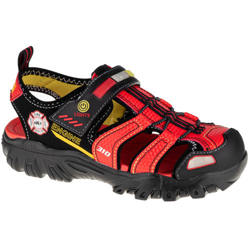 Schoenen Jongens Outdoorsandalen Skechers Damager III Sandal Rood