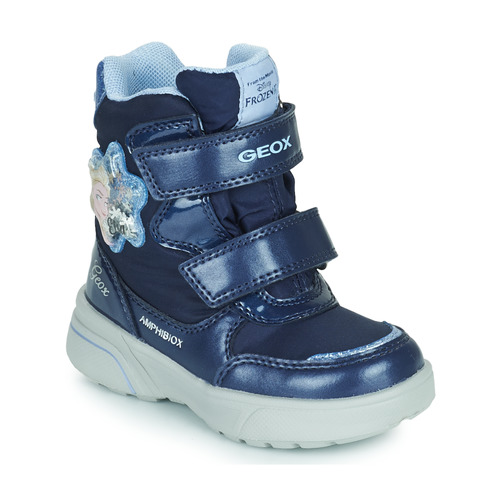 Schoenen Meisjes Snowboots Geox SVEGGEN ABX Marine