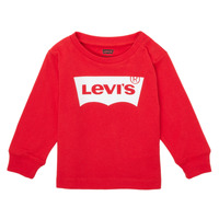 Textiel Jongens T-shirts korte mouwen Levi's L/S BATWING TEE Rood