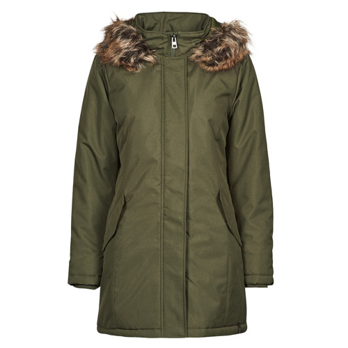 Textiel Dames Parka jassen Only ONLKATY Kaki