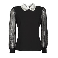 Textiel Dames Tops / Blousjes Moony Mood PACHAN Zwart