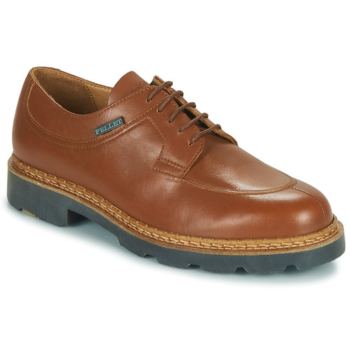 Schoenen Dames Derby Pellet LURON Kalf / Whisky