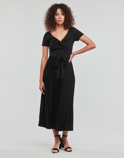 Guess OFF SHOULDER ERYNN DRESS Zwart