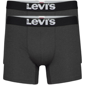 Ondergoed Heren Boxershorts Levi's Boxer 2 Pairs Briefs Grijs