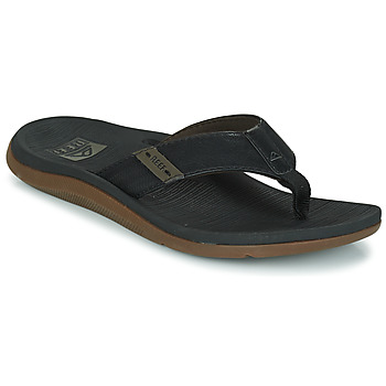 Schoenen Heren Teenslippers Reef Reef Santa Ana Zwart