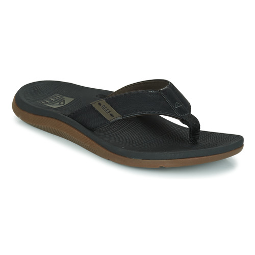 Schoenen Heren Teenslippers Reef Reef Santa Ana Zwart