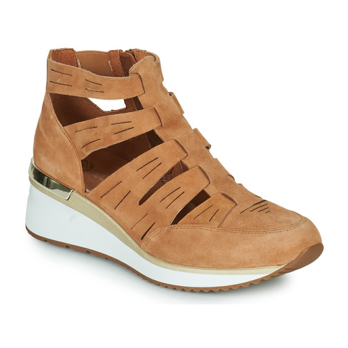 Schoenen Dames Hoge sneakers Mam'Zelle Vacano Camel