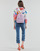 Textiel Dames Overhemden Desigual CAM_KAILUA Wit / Multicolour