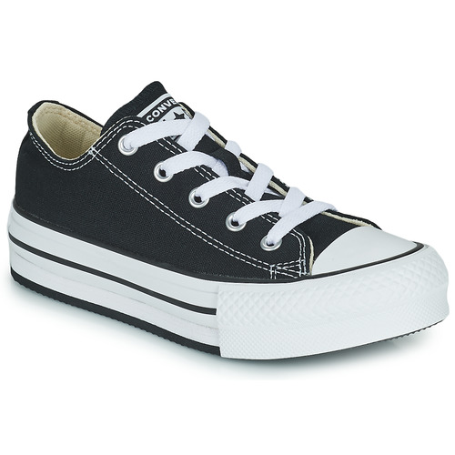 Schoenen Kinderen Hoge sneakers Converse Chuck Taylor All Star EVA Lift Foundation Ox Zwart