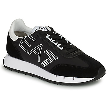 Schoenen Lage sneakers Emporio Armani EA7 BLACK&WHITE VINTAGE Zwart / Wit