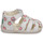 Schoenen Meisjes Sandalen / Open schoenen Kickers BIGFLO-2 Wit / Roze