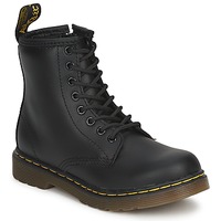 Schoenen Kinderen Laarzen Dr. Martens 1460 JR BLACK SOFTY T Zwart