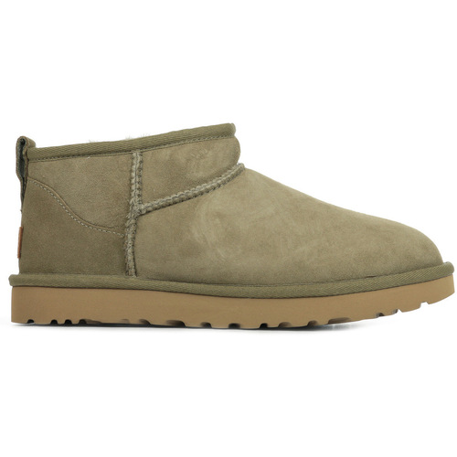 Schoenen Dames Laarzen UGG Classic Ultra Mini Groen