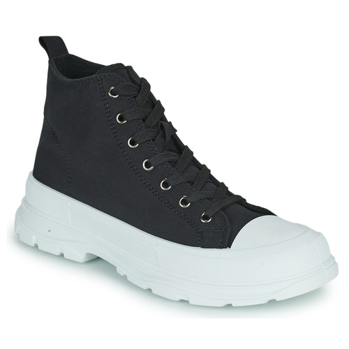 Schoenen Dames Hoge sneakers Moony Mood HIGHER Zwart