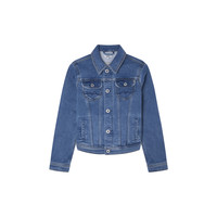 Textiel Meisjes Spijker jassen Pepe jeans NEW BERRY Blauw