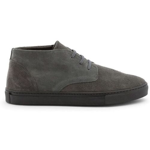 Schoenen Heren Sneakers Duca Di Morrone Eros - Suede Gray Grijs