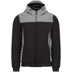 Textiel Heren Jasjes / Blazers JOTT Paco ml capuche softshell Zwart