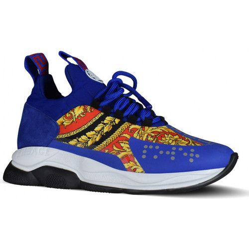 Schoenen Heren Sneakers Versace  Blauw