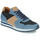 Schoenen Heren Lage sneakers Pellet MARCEL Fluweel / Blauw