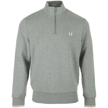 Textiel Heren Sweaters / Sweatshirts Fred Perry Half Zip Sweatshirt Grijs