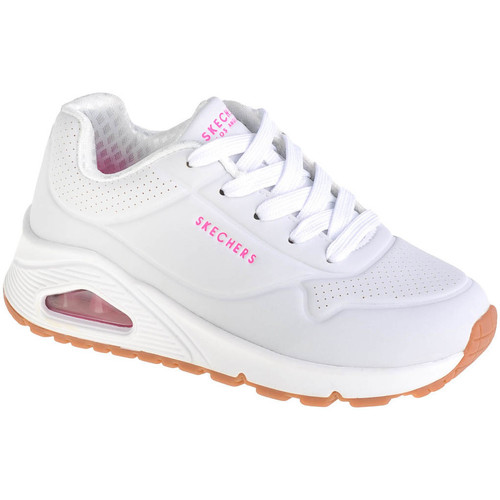 Schoenen Meisjes Lage sneakers Skechers Uno Stand On Air Wit