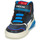 Schoenen Jongens Hoge sneakers Geox J GRAYJAY BOY B Blauw / Rood