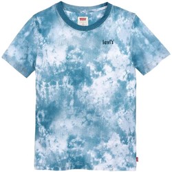 Textiel Jongens T-shirts korte mouwen Levi's  Blauw