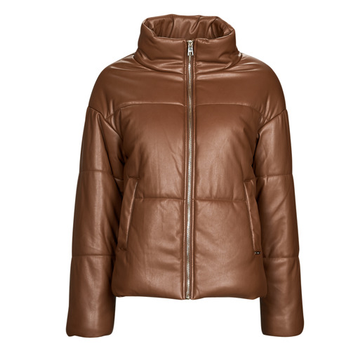 Textiel Dames Dons gevoerde jassen Liu Jo WF2175 Cognac