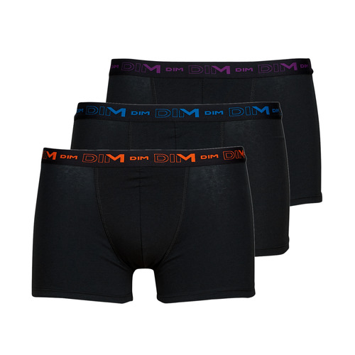 Ondergoed Heren Boxershorts DIM BOXER X3 Zwart