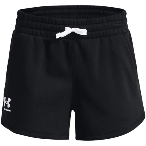 Textiel Dames Korte broeken Under Armour Rival Fleece Short Zwart